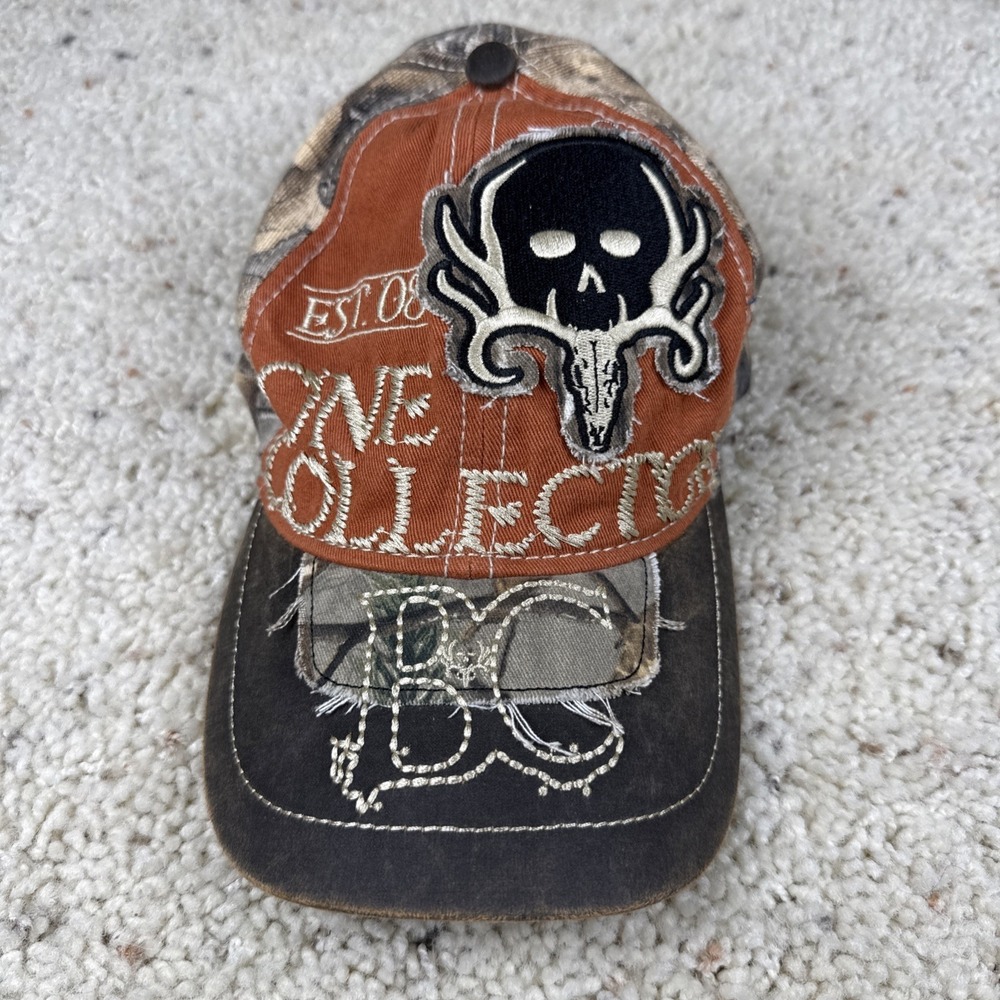 Bone Collector The Brotherhood Camo Hat Paramount Outdoors Realtree Sz S/Med Cap